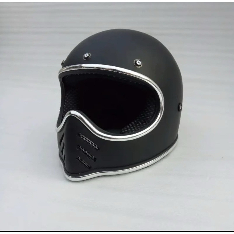 หมวกกันน็อค MINI MOTO LIST CHROME CAKIL แบบกําหนดเอง