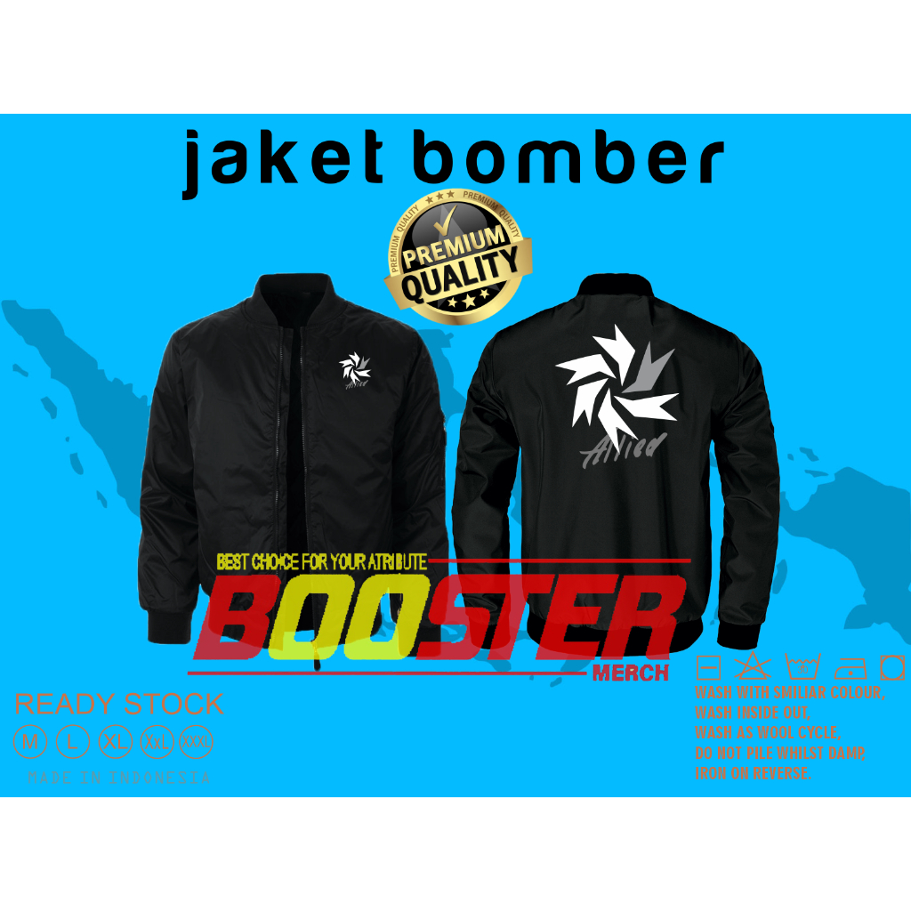 Custom Allied Crew / Park Hyung Seok Lookism Allied Webtoon Bomber Jacket