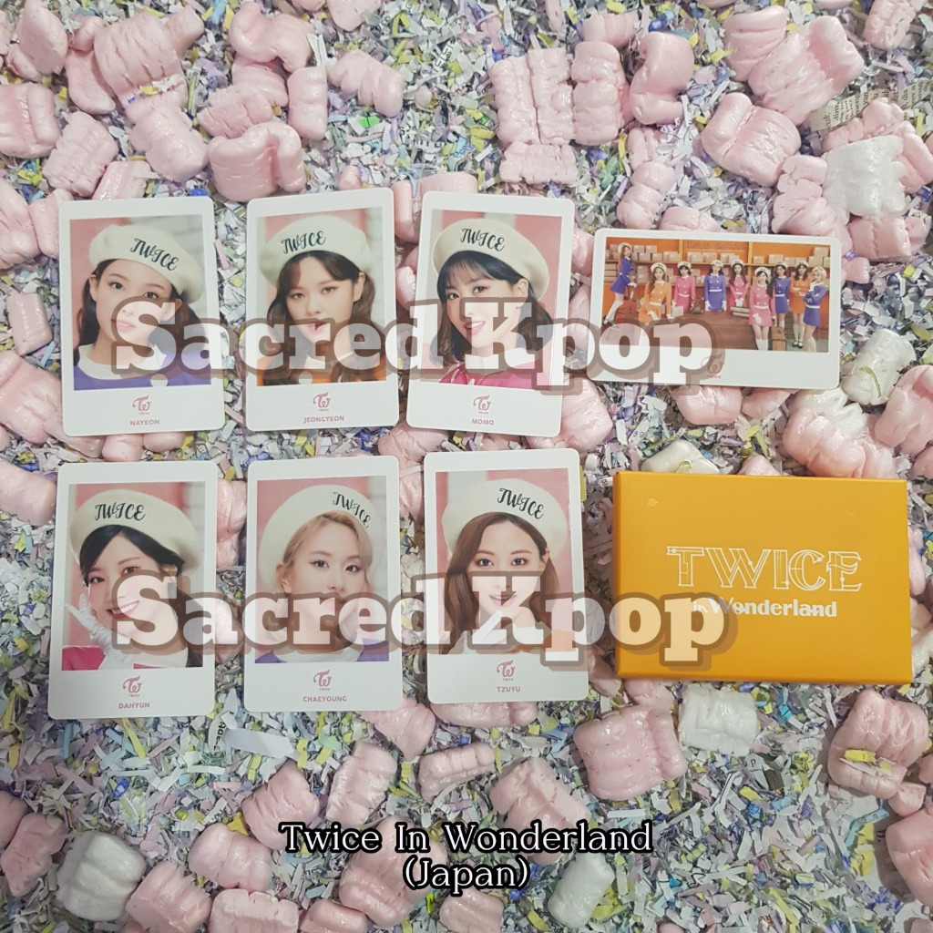 TWICE Twice In Wonderland Photocard Official (ญี่ปุ่น)