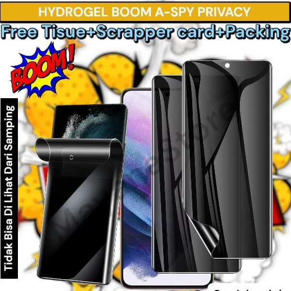 ลายาร์ มาย$ บูม!! FRONT HYDROGEL A-SYP PRIVACY OPPO A6T A6X A6 PRO A5I A5 A5X A60 A18 A38 A17 A17K A