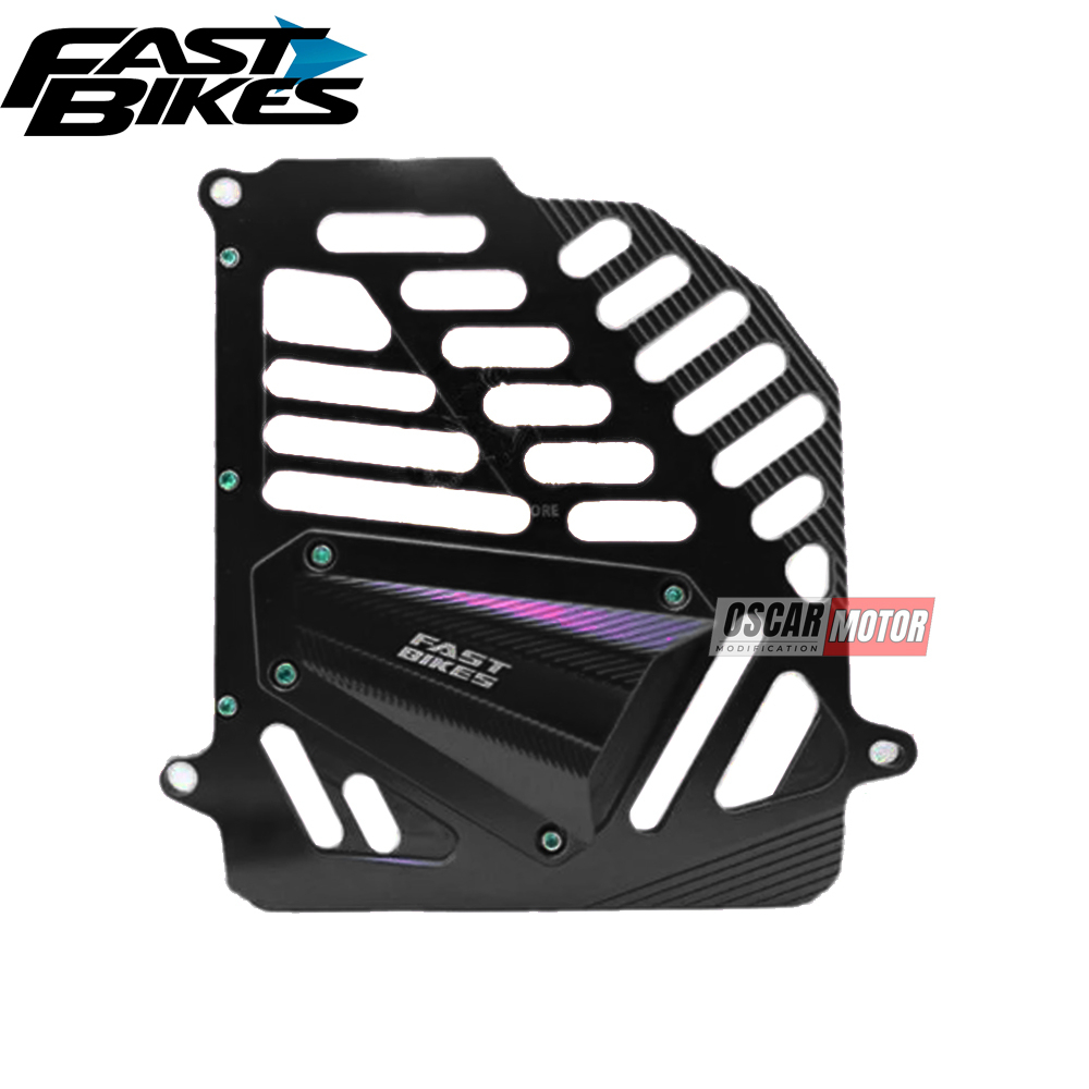 NMAX FAST BIKES FULL CNC RADIATOR COVER NMAX YAMAHA RADIATOR COVER