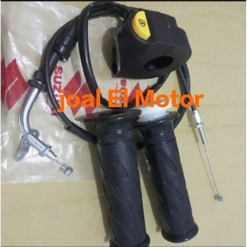 SUZUKI SATRIA FU 150 GAS CABLE PACKAGE + สวิตช์ขวา + SUZUKI SATRIA FU 150 HANDGRIP