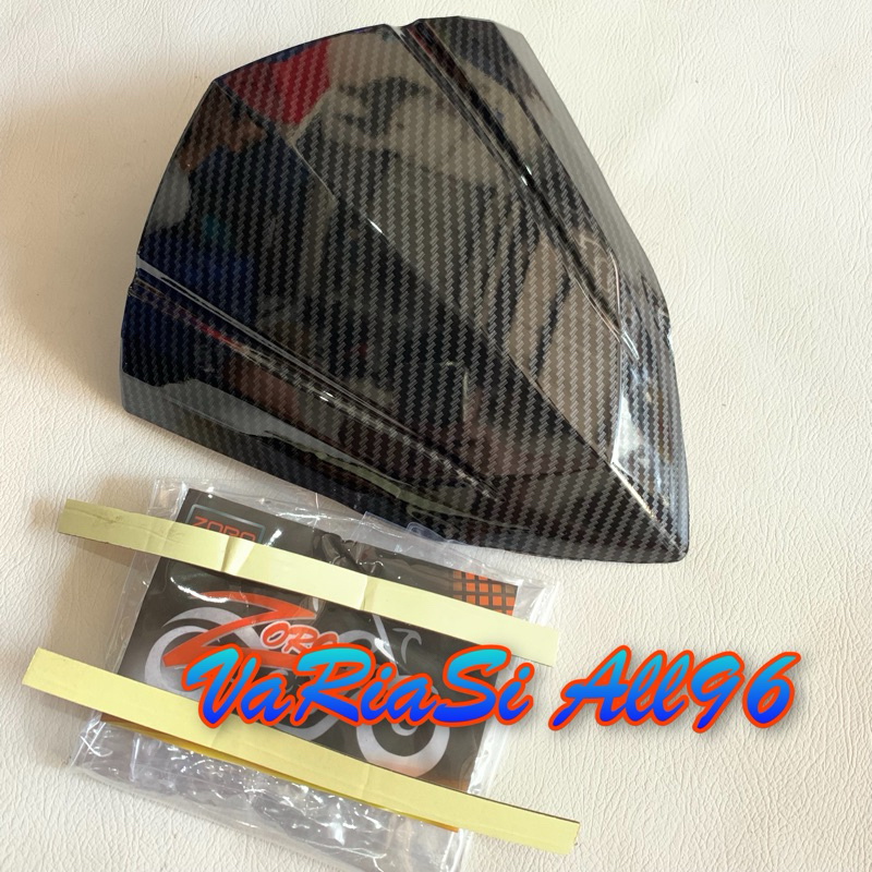 Visor Carbon VARIO 125 Esp Led VARIO 150 Esp Led 2015-2017 VARIO 160 CBS คาร์บอนนําเข้า ZORO