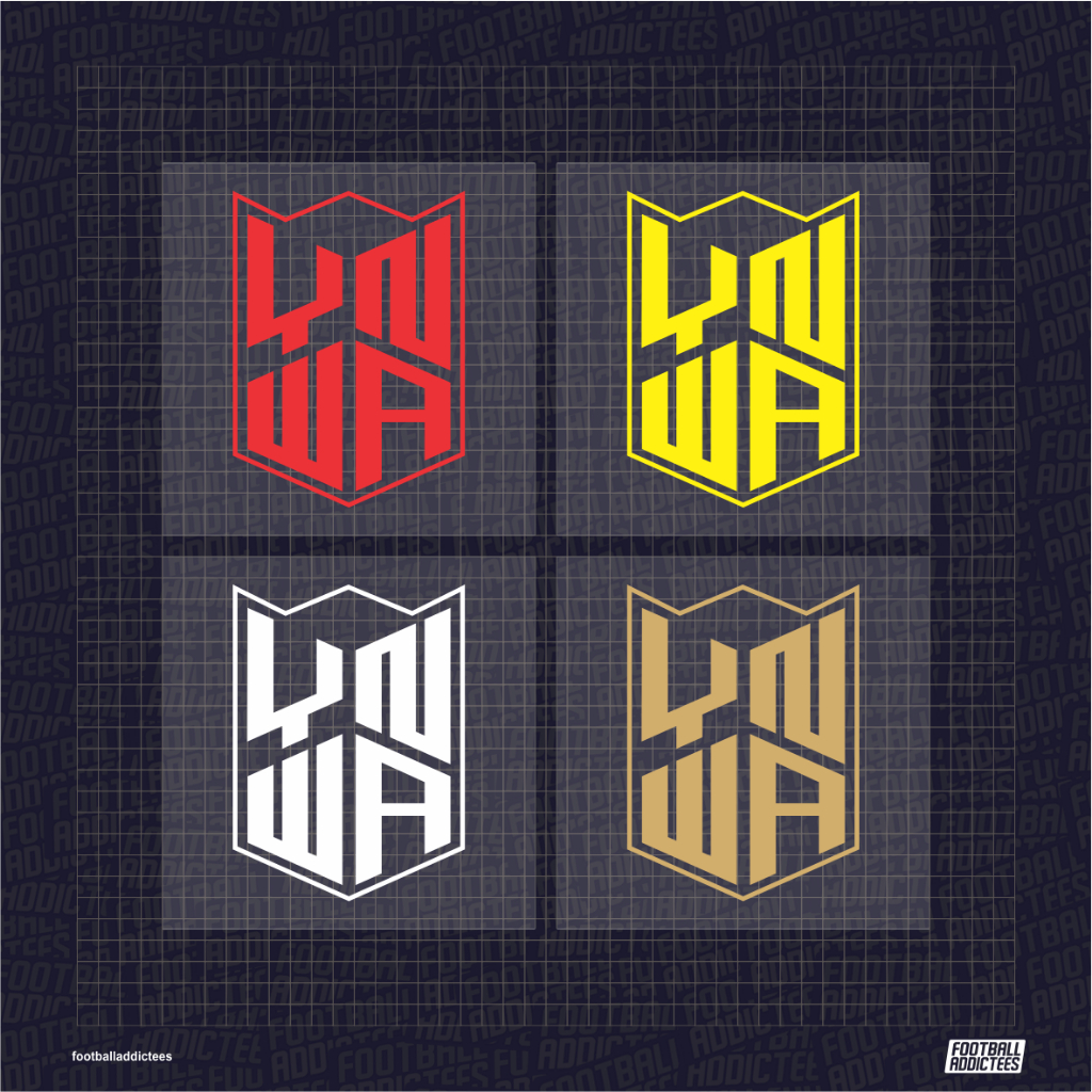 LIVERPOOL YNWA CREST BALL CUTING STICKER (8 ซม. x 5.8 ซม.)