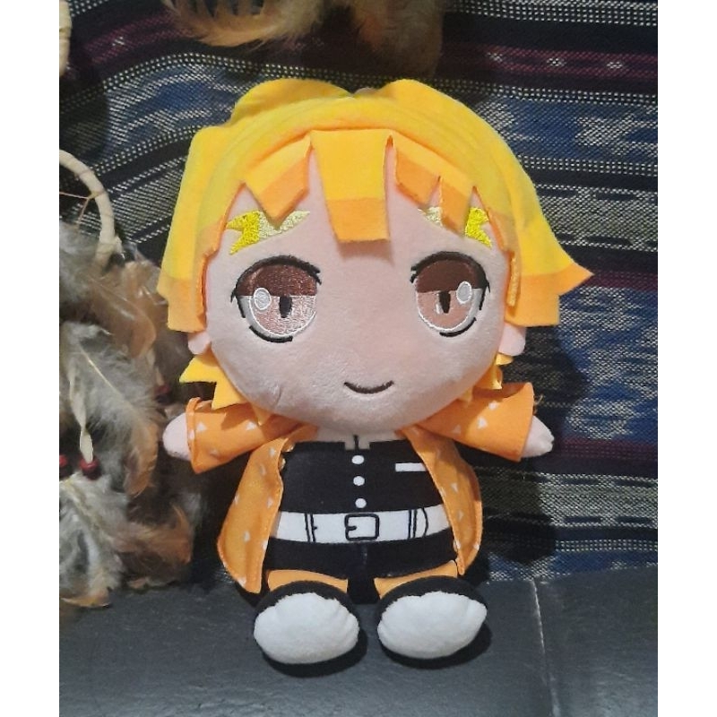 ตุ๊กตาอนิเมะ Zenitsu Demon Slayer เหมือนใหม่