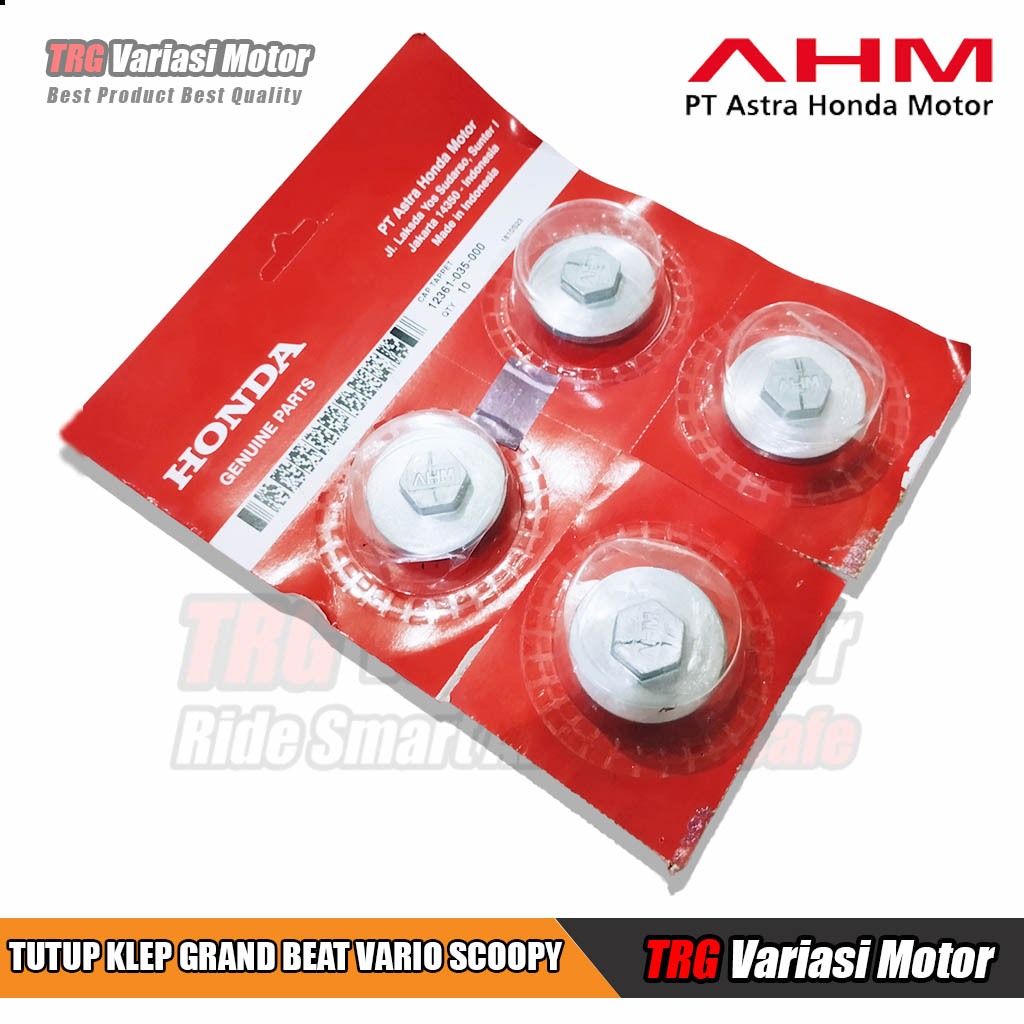 Grand Beat Scoopy Vario PCX ฝาครอบวาล์ว AHM ดั้งเดิม Tappet 12361-035-000