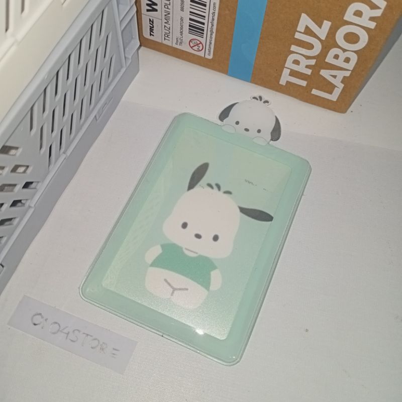 ที่ใส่การ์ด กรอบรูป cahol sanrio pochacco daiso preloved original official (เสียหาย อ่านคําอธิบาย)