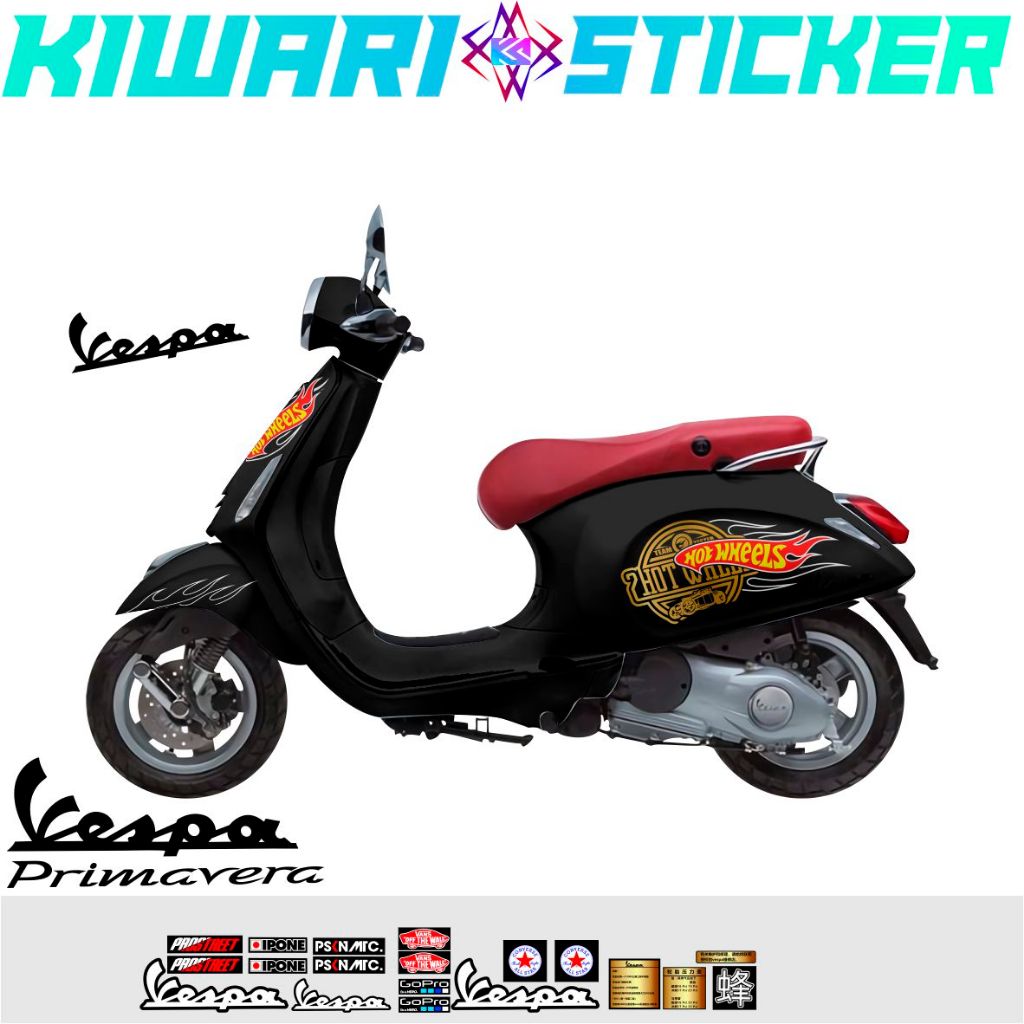 STRIPING VESPA MATIC MOTIF 2 / VESPA MATIC / HOTWHEELS / RECOMMENDED VESPA MATIC / SPRINT / PRIMAVER