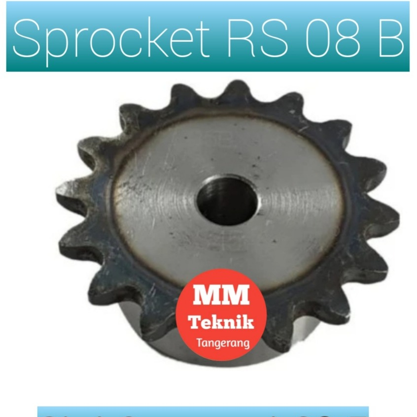 เฟือง RS 08 x 27 T เกียร์เดี่ยวเกียร์ Z 27T RS08 -1 08Z27 08X27T 08-1 ประเภท B Sprocket spr 08-27T 0