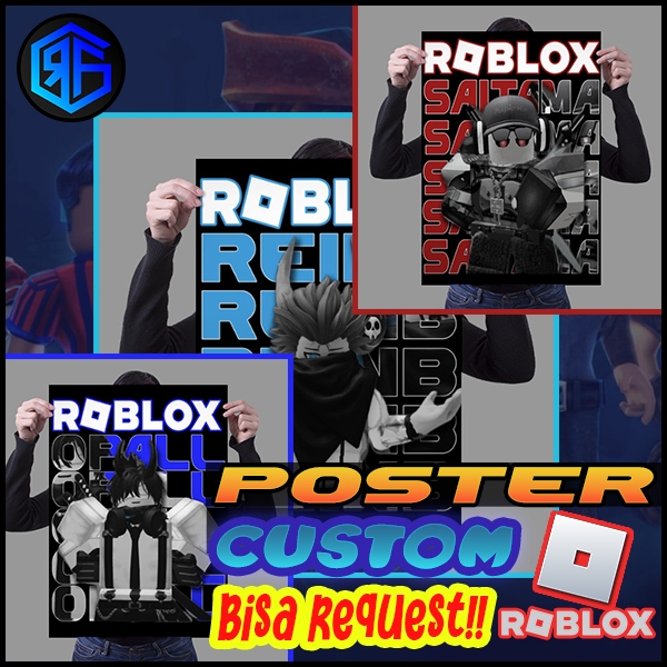 Roblox โปสเตอร์แบบกําหนดเอง Roblox Avatar - A2 A3 A4 002