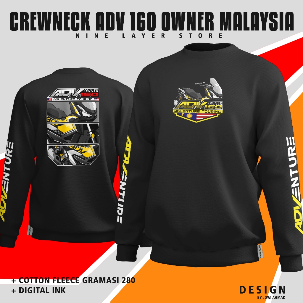 เสื้อกันหนาว adv 160 owner malaysia v1 มกราคม 2024