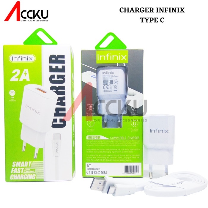 INFINIX SMART CHARGING TYPE-C TRAVEL CHARGER