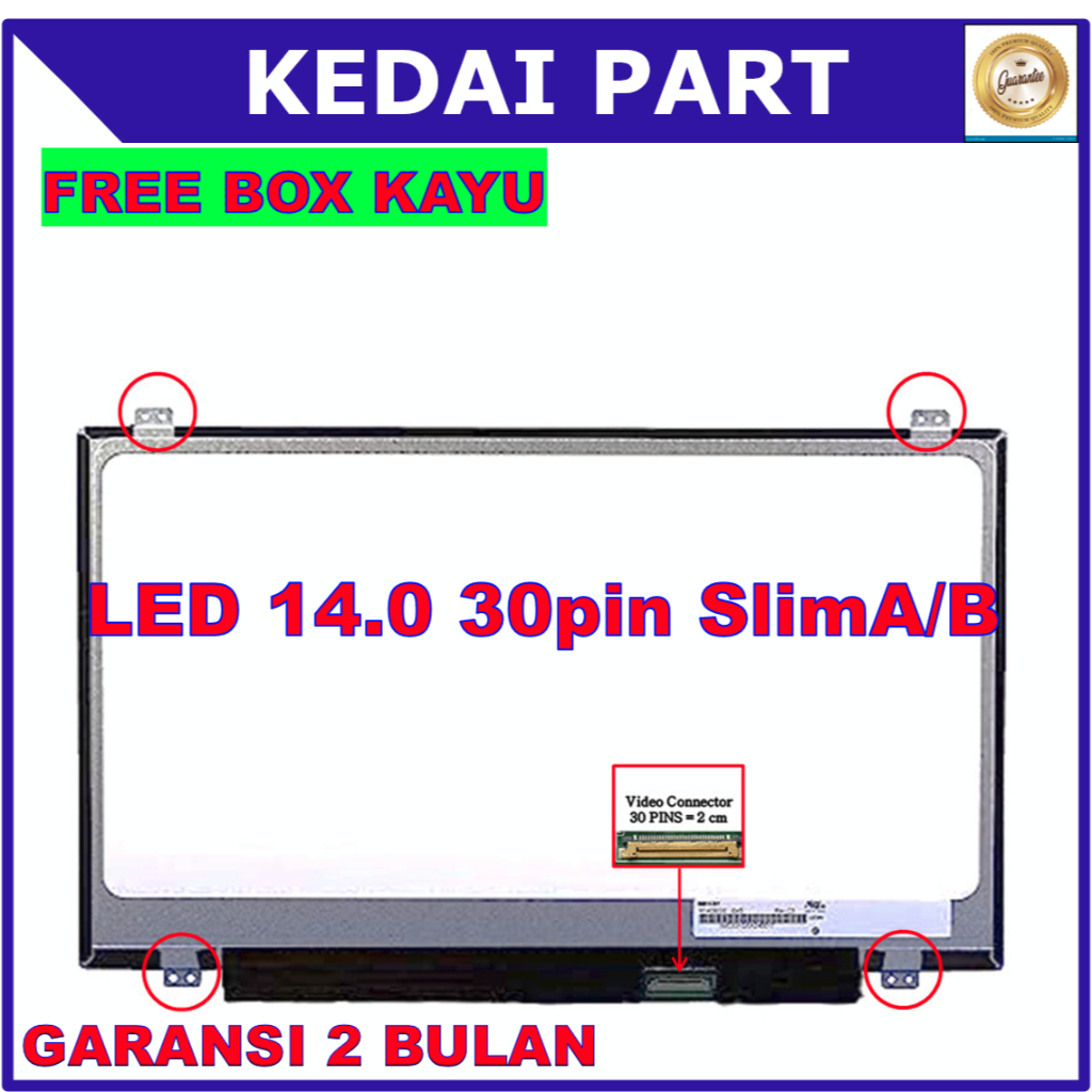 Lcd LED HP Probook 640-G1 645-G1 645-G2 14.0 30 สลิม