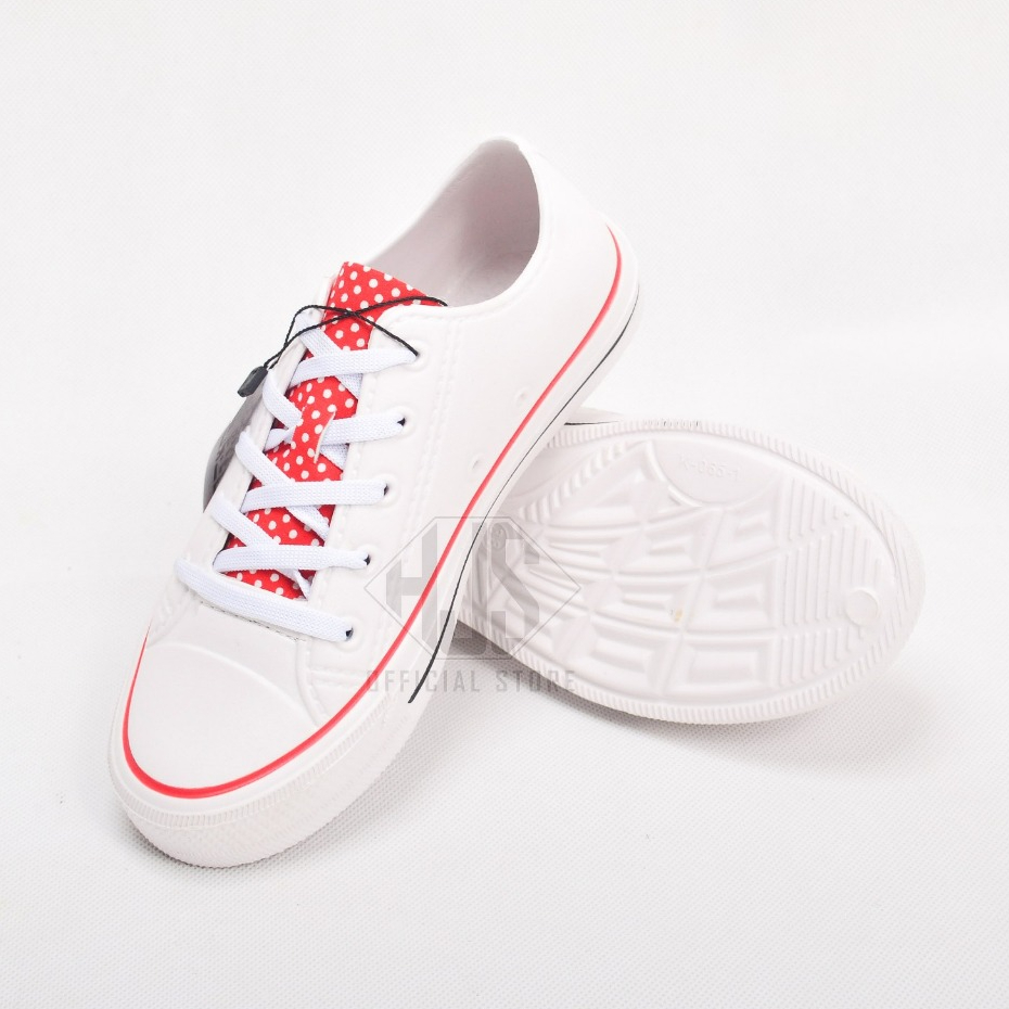 รองเท้าผ้าใบผู้หญิง Hazana Low, รองเท้าผู้หญิง, รองเท้าผ้าใบกันน้ําอินเทรนด์, รองเท้าผู้หญิง, รองเท้