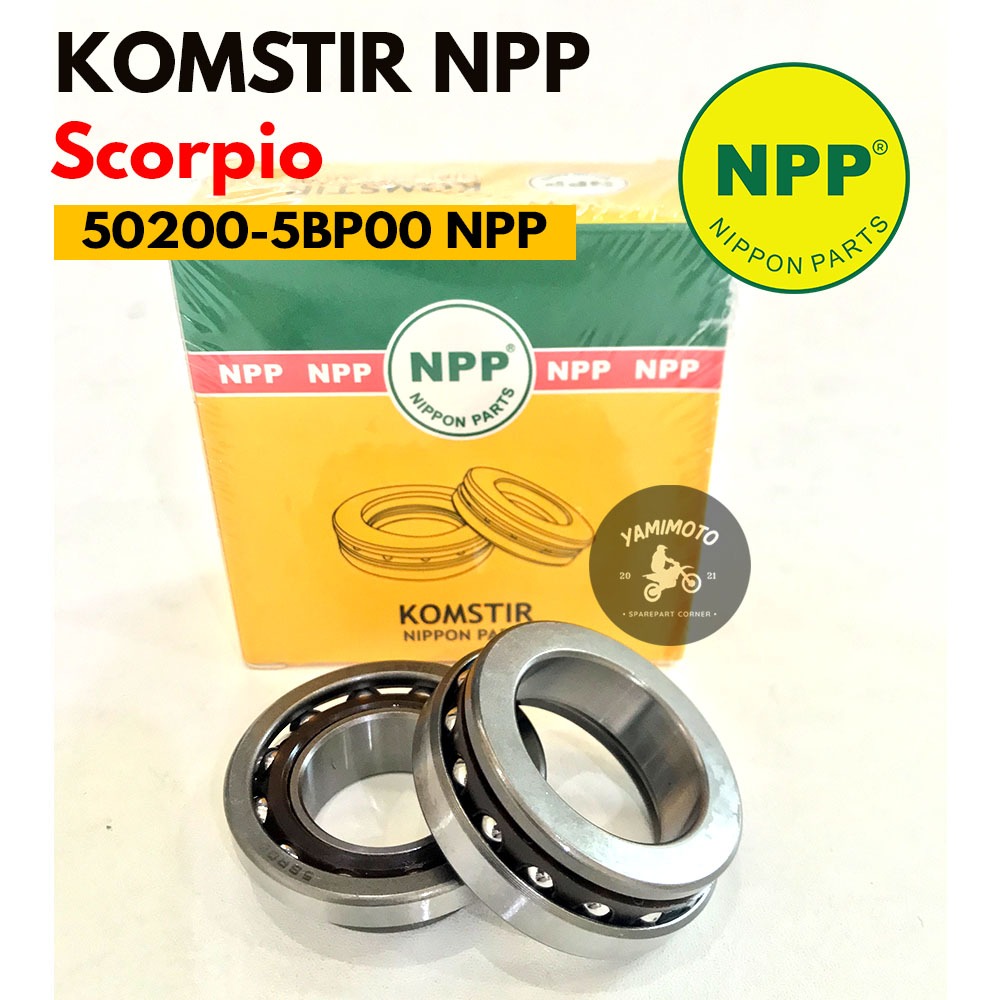 คอลัมน์พวงมาลัย Yamaha Scorpio Motorcycle NPP