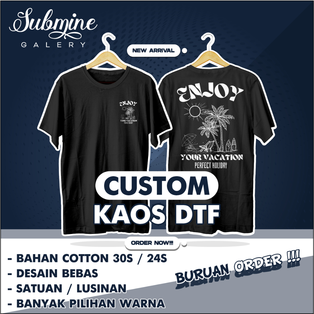 เสื้อยืด ENJOY VACATION