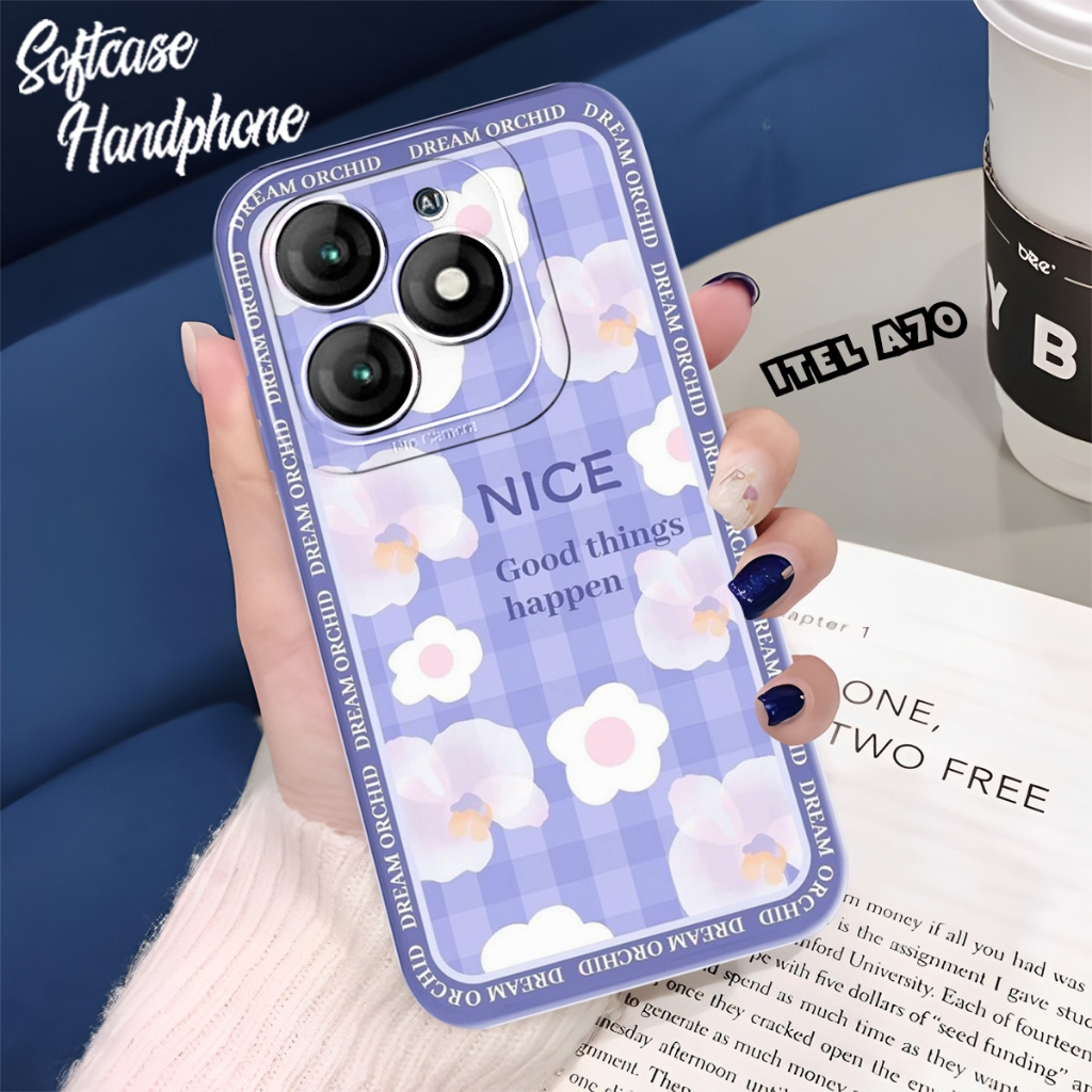 [VIRAL] ล่าสุด Itel A70 2023 Softcase - ล่าสุด Itel A70 Case - ล่าสุด Itel A70 Casing - ซิลิโคน Itel