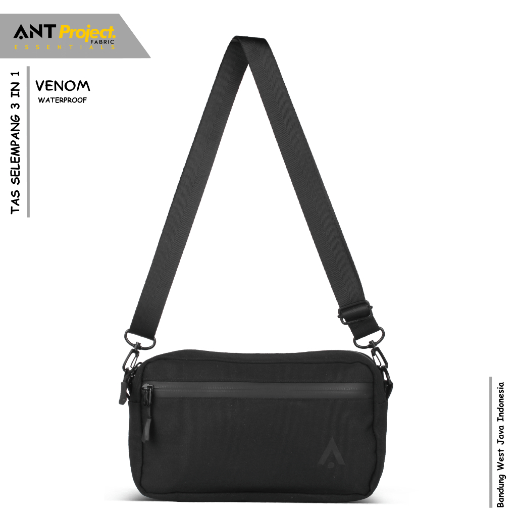 Ant PROJECT - กระเป๋าสะพายข้างผู้ชาย KEN 2 in 1