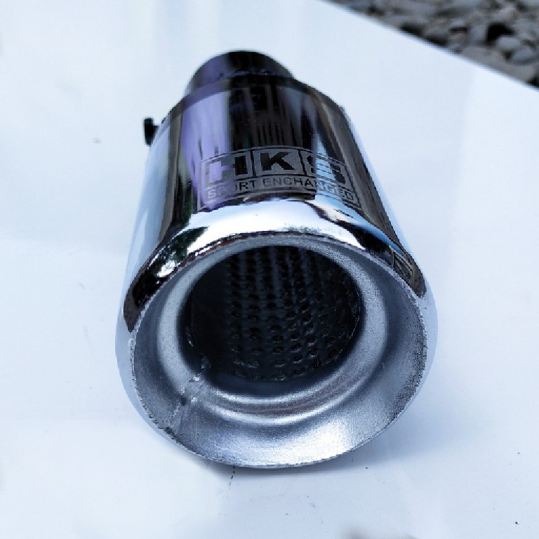 รถ EXHAUST VARIATIONS Tailpipe รถไอเสียเคล็ดลับ Variations ท่อไอเสียรถยนต์ Smooth Chrom เสียงสําหรับรถยนต์ทุกประเภท CAR BOLT SYSTEM EXHAUST HKS ROUND CROM UNIVR เฉพาะรถไอเสีย VARI snapa