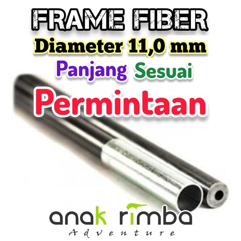 FIBER FRAME 16.0 mm LENGTH ACCORDING TO REQUEST 44CM, 45.5 CM, 48 CM, 51 CM, 52 CM, 53 CM, 54 CM, 55