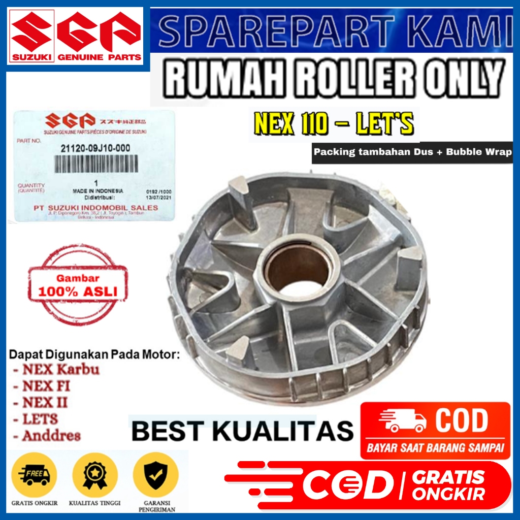 ROLLER HOUSE ONLY FACE COMP SUZUKI NEX 1 2 KARBU FI ADDRESS LETS 21120 09J10 21120B09J10N000
