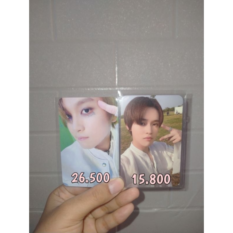 WTS Photocard NCT 127 Dream Official Haechan Mumo Fact Check Chenle Mumo ISTJ Sealed