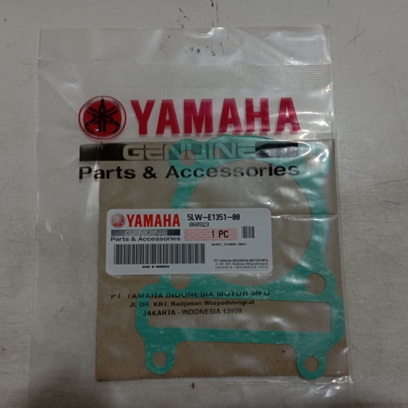 บล็อกปะเก็น Boring BB Mio sporty smile/soul karbu 5LW-E1351-00 Original yamaha