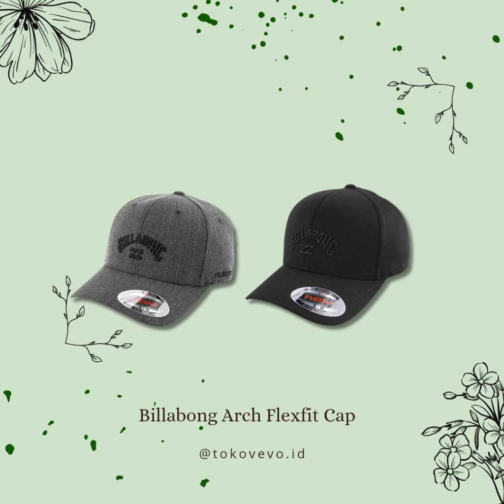 Billabong หมวกลําลอง ของแท้ - หมวก Arch Flexfit
