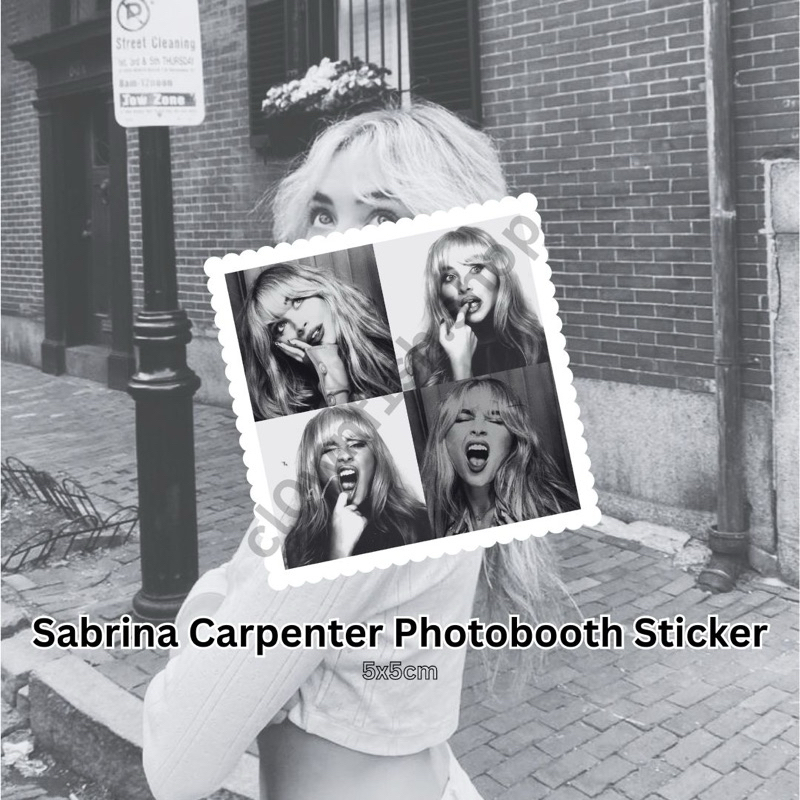 Sabrina Carpenter Photobooth สติ๊กเกอร์กันน้ํา