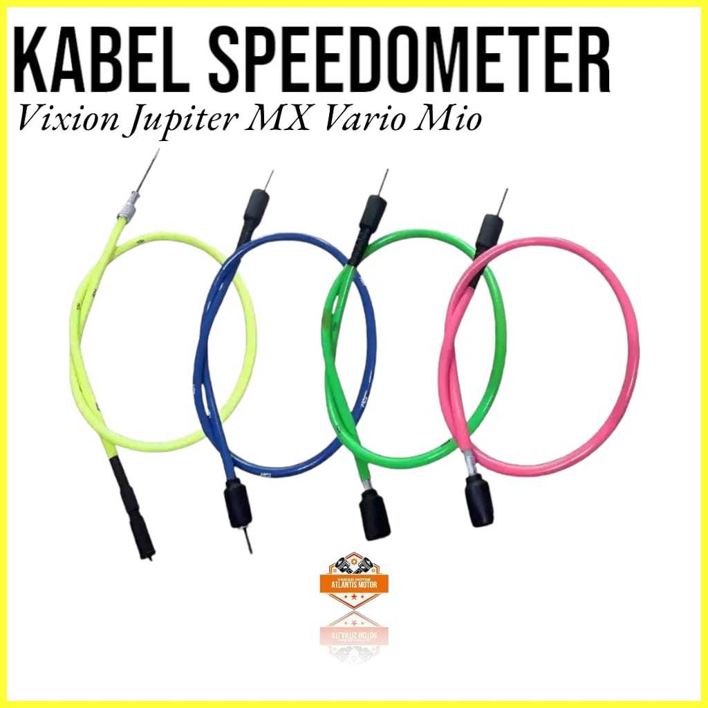 สายวัดความเร็วสี Digital Speedometer Kilometer Motor Vixion Mio Vario Jupiter Mx JURAGAN555
