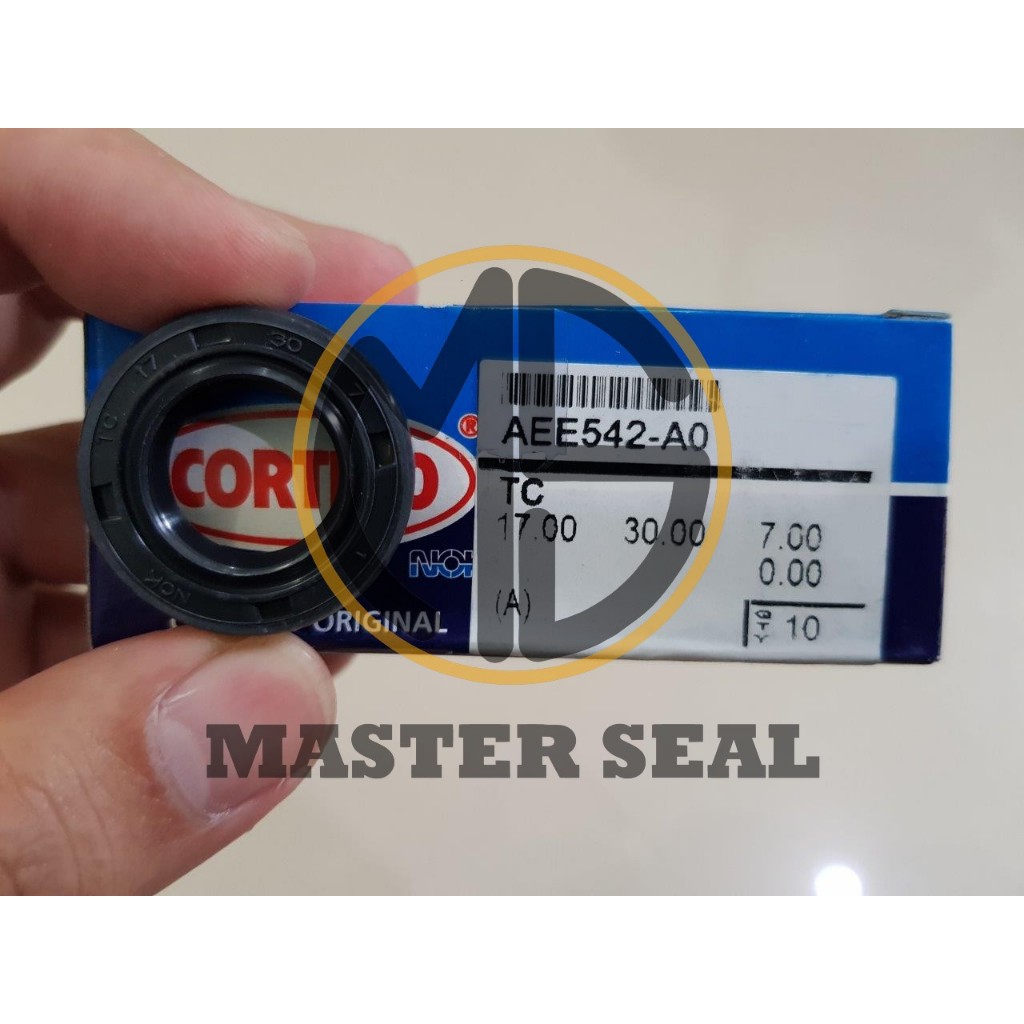 ซีลน้ํามัน TC 17 30 7 NOK CORTECO NBR JAPAN AEE640-A0