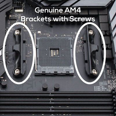 ของแท้ AM4 AMD ตัวยึดเมนบอร์ด CPU สําหรับคอมพิวเตอร์ A320 A520 B450 B550 PC