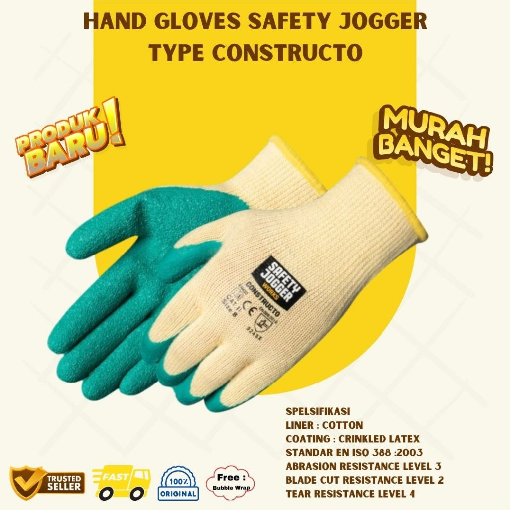ถุงมือกอล์ฟ Safety Jogger Constructo