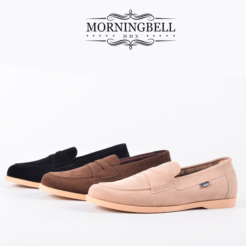 Morningbell LOAFER - SLIP ON รองเท้าผู้ชาย / รองเท้า SUEDE LOAFER / รองเท้า SUEDE CASUAL