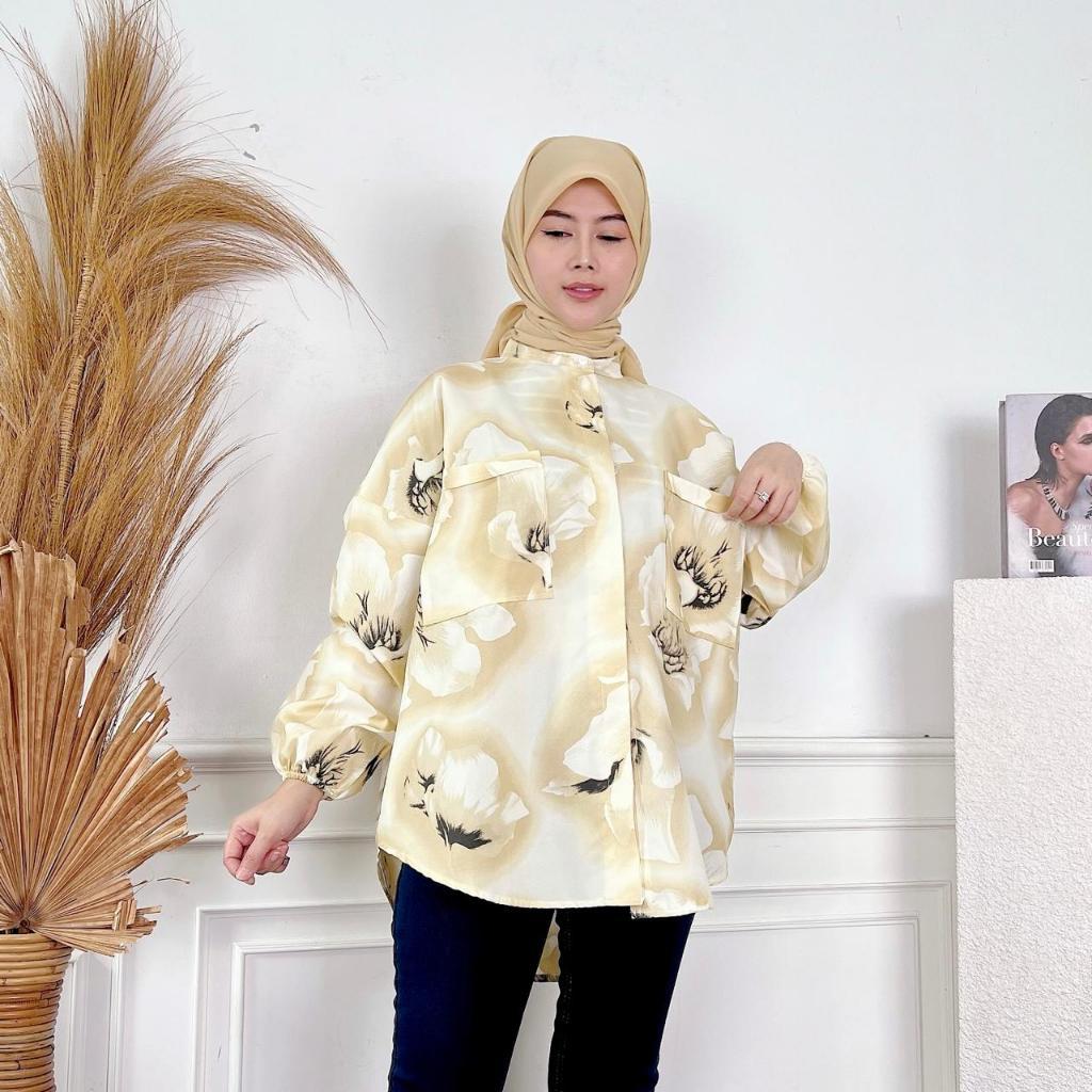 ZETERINDO - เสื้อสตรี MELANI / GUIN TUNIC MOTIF / เสื้อผ้าลําลองสําหรับวัยรุ่นผู้หญิง