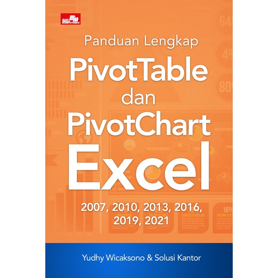 Gramedia Yogya - คู่มือครบครันด้วย Pivottable และ Pivot Excel 2007 2010, 2013, 2016, 2019, 2021