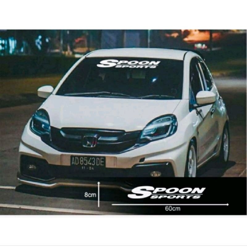 สติ๊กเกอร์ติดรถ SPOON SPORTS STICKERS