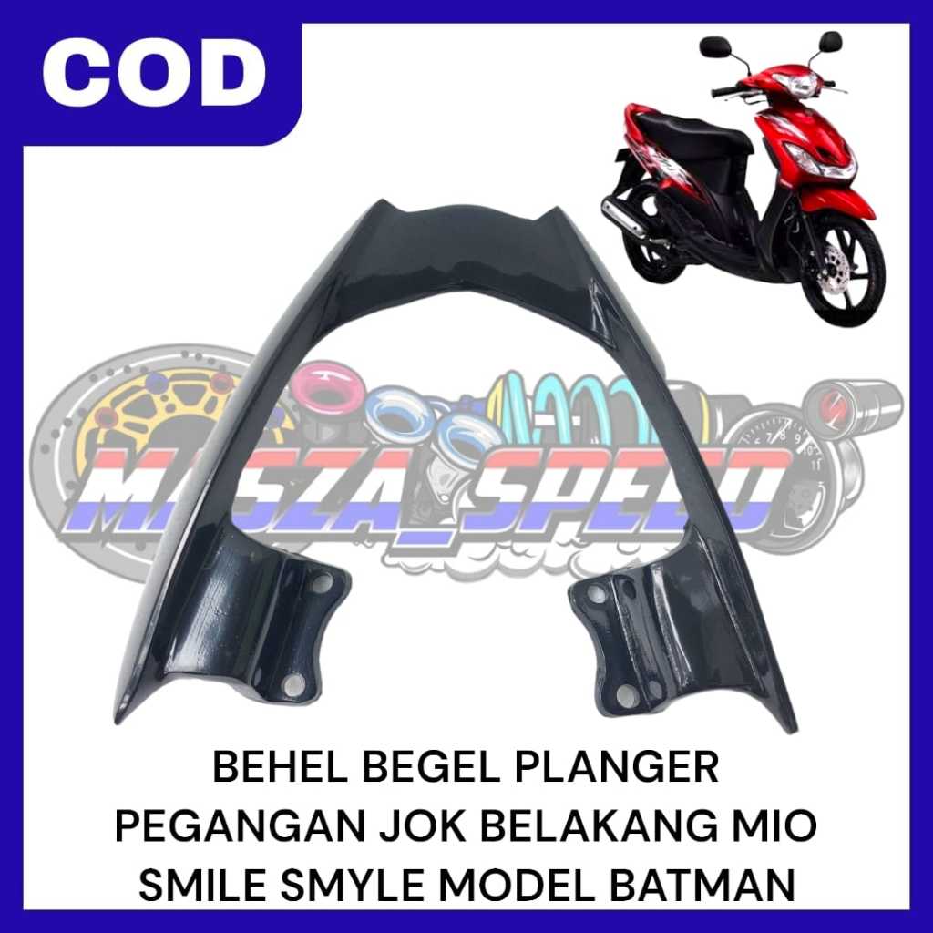 Behel begel planeger ที่จับที่นั่งด้านหลัง Mio Sporty Mio Smile Smyle Batman TRG คุณภาพสูง