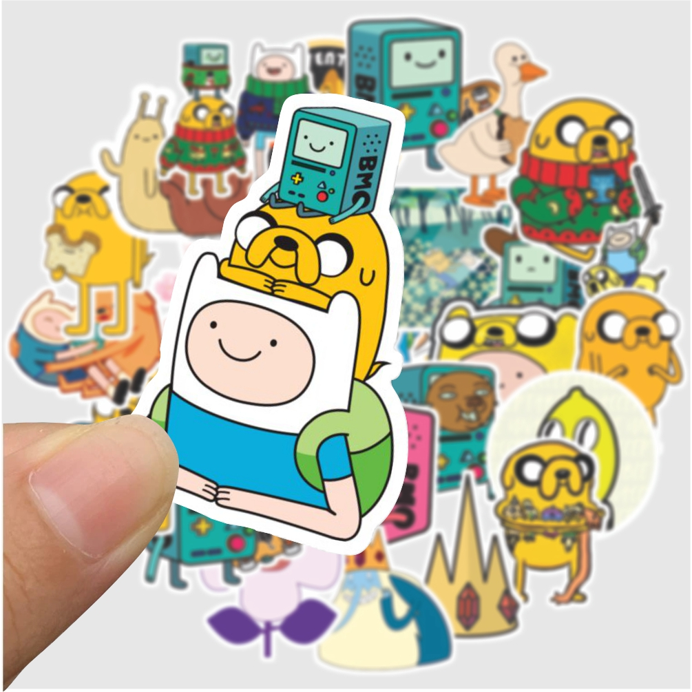 สติกเกอร์ ลาย "Sticker Pack Adventure Time" 40 ชิ้น