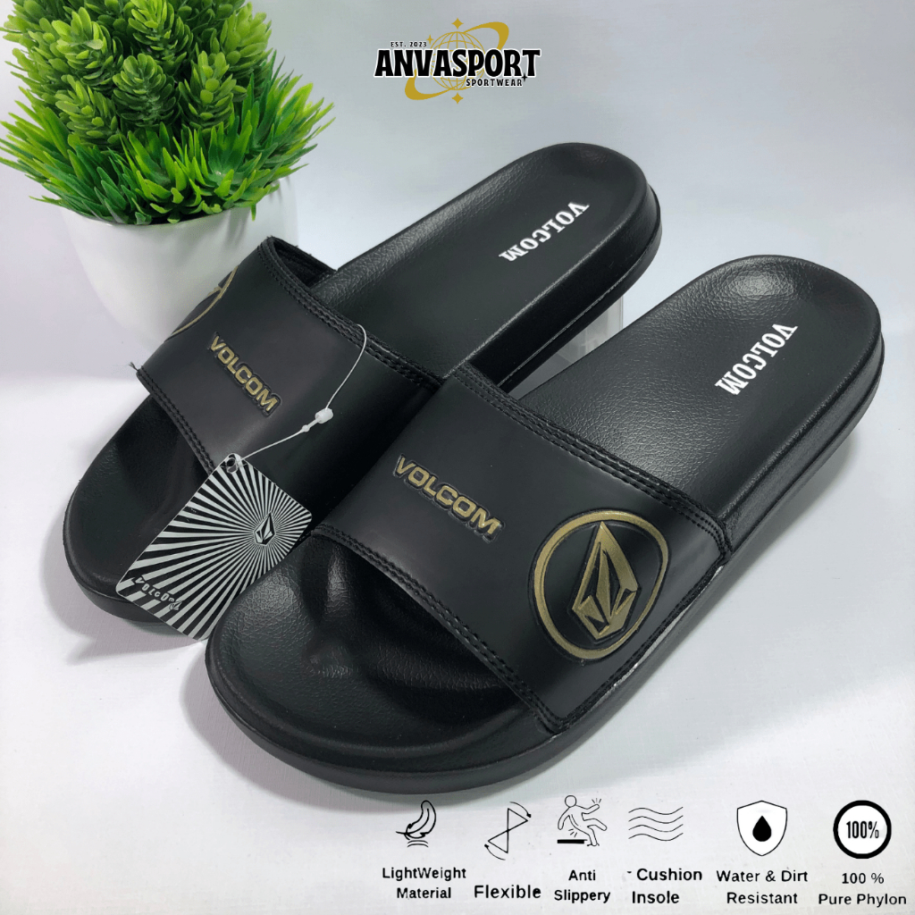 Men& 39;s Women& 39;s Slop Sandals น้ําหนักเบายืดหยุ่น Anti-Slip Flipper Original Pylon | อัน-23