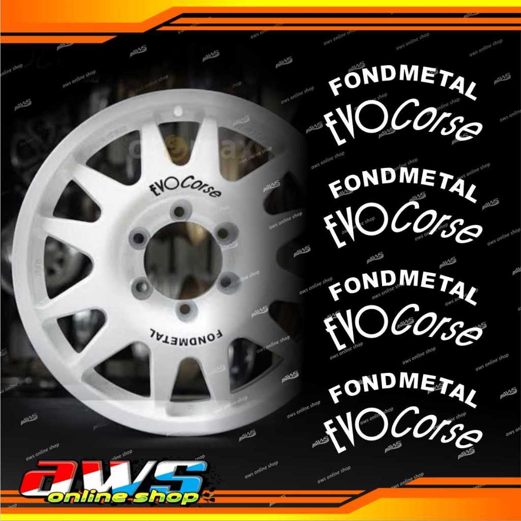สติ๊กเกอร์ขอบขอบ Evo Corse