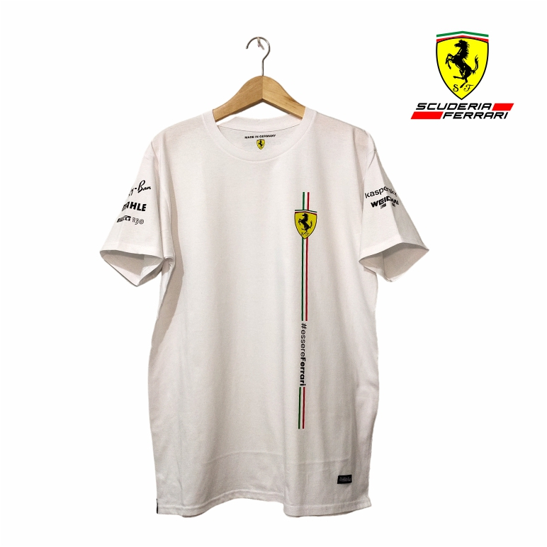 Bimbimco Tshirt Ferrari EssereFerrari นําเข้าคุณภาพ Unisex Ferrari เสื้อโปโลมาตรฐานจัมโบ้