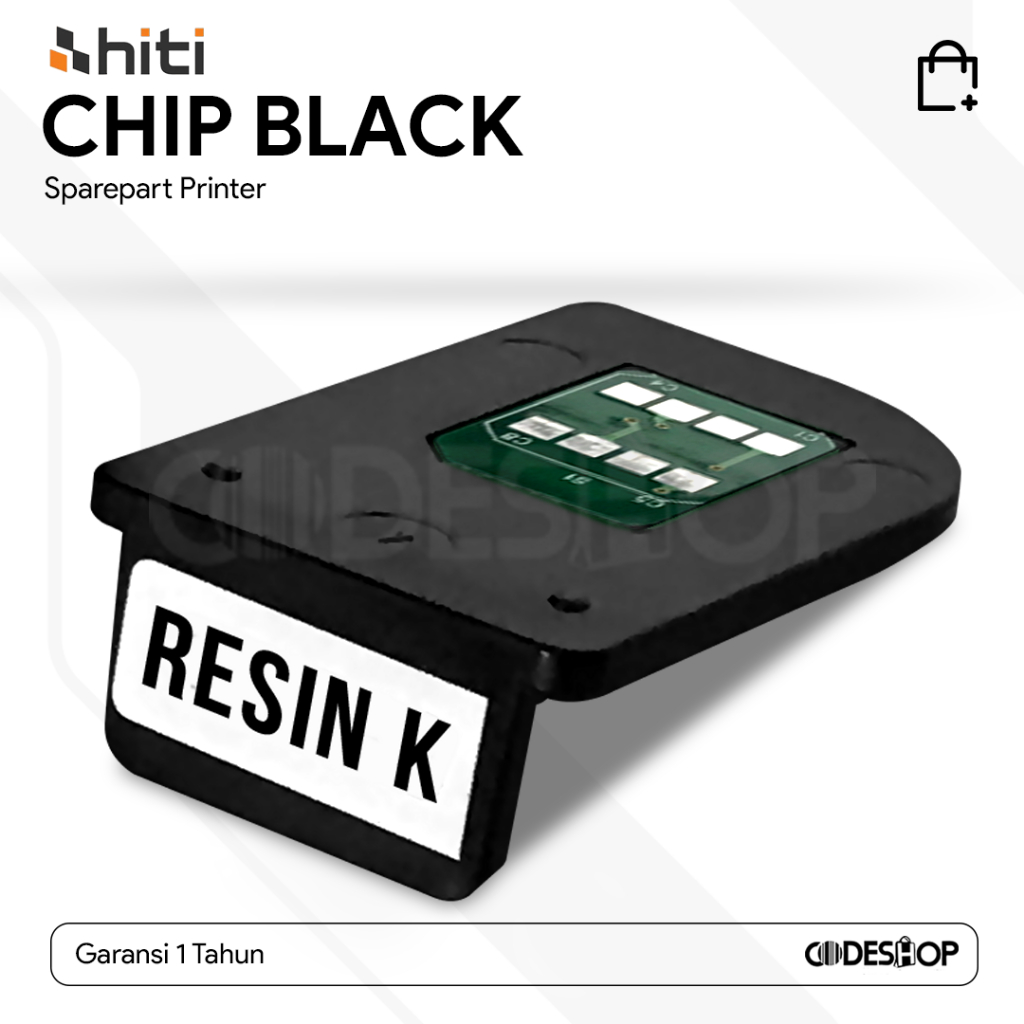 Hitam Black Chip Hiti CS200e เครื ่ องพิมพ ์ ID Card CS200 อะไหล ่ สีดํา CS 200e