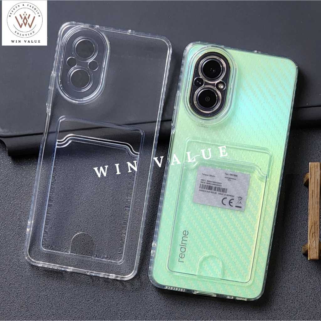 Realme C11 Realme C2 Realme C20 Realme C11 2021 Realme C21Y Realme C25Y Realme C67 Clear Card Case C