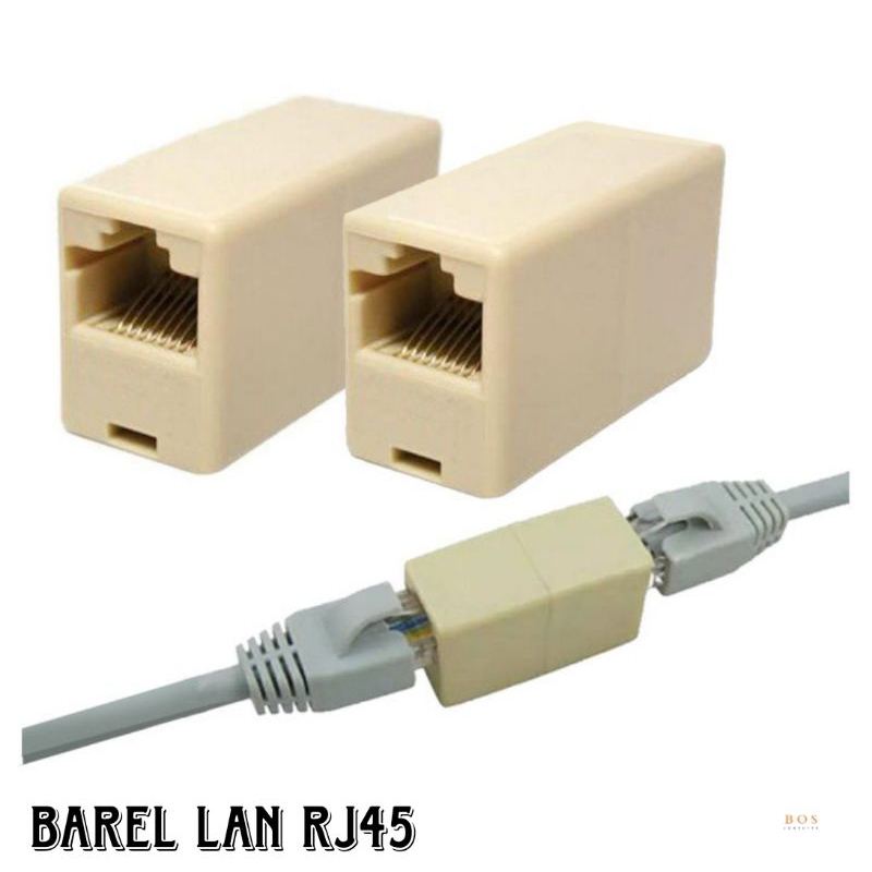 RJ45 หญิง LAN BARREL / สาย LAN CONNECTION CONNECTOR