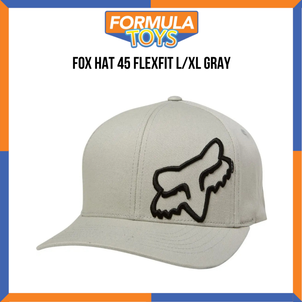 หมวกจักรยาน Fox HAT 45 FLEXFIT สีเทา L/XL