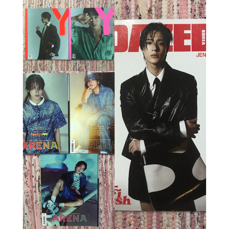นิตยสาร NCT COVER/STORY JENO DAZED KOREA HAECHAN ARENA HYUNGWON (JISUNG) Y นิตยสารแม็กซี่ เวอร์ชั่น A B C