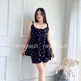 Setelan Tanktop Pendek Rayon Wanita
