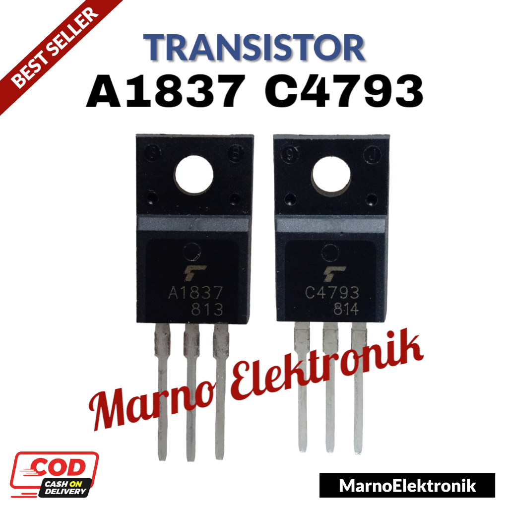 TRANSISTOR TR A1837 C4793 A 1837 C 4793 1 ชุดต้นฉบับต้นฉบับ