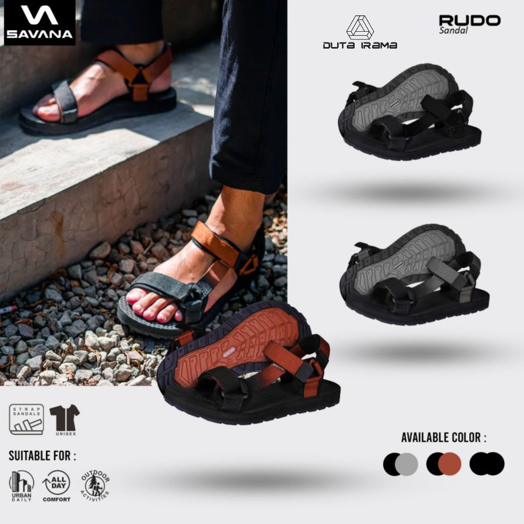 DUTAIRAMA - รองเท้าแตะภูเขากลางแจ้ง SAVEANA Rudo